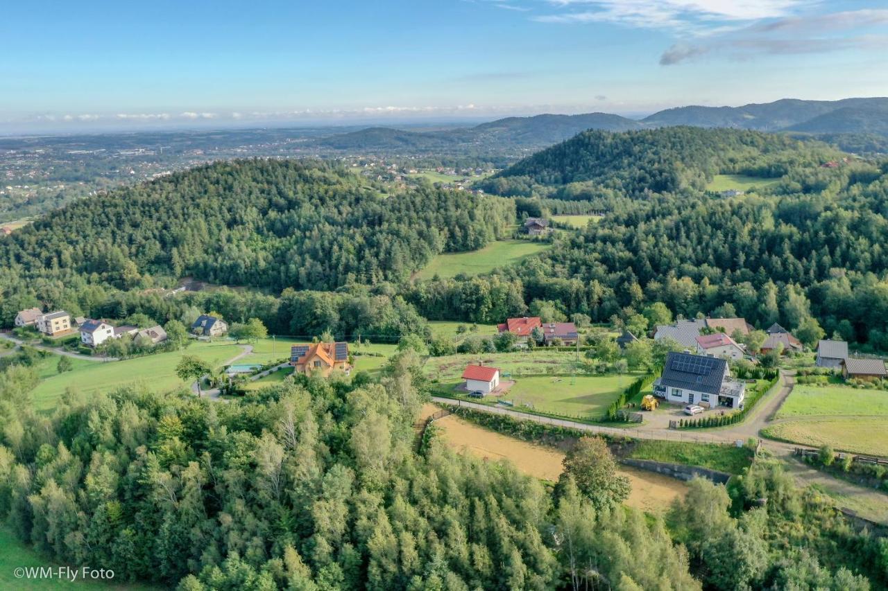 Jawornica House Przytulny Domek W Gorach Villa Targanice Exterior photo